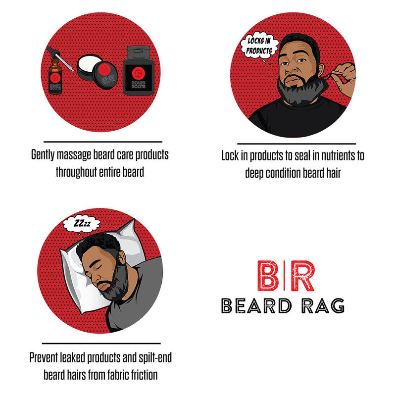 Beard Rag | The Orginal Beard Bonnet - Beard Roots